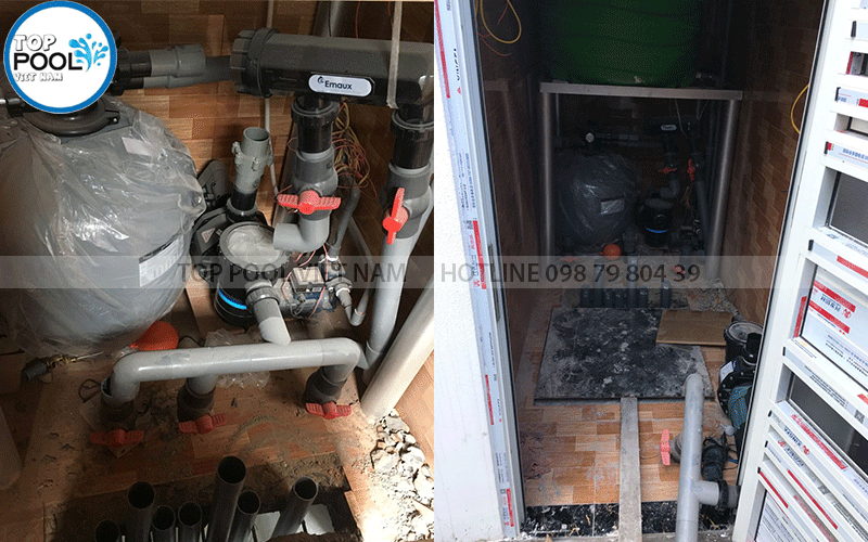 thiết bị hồ bơi ở cần thơ