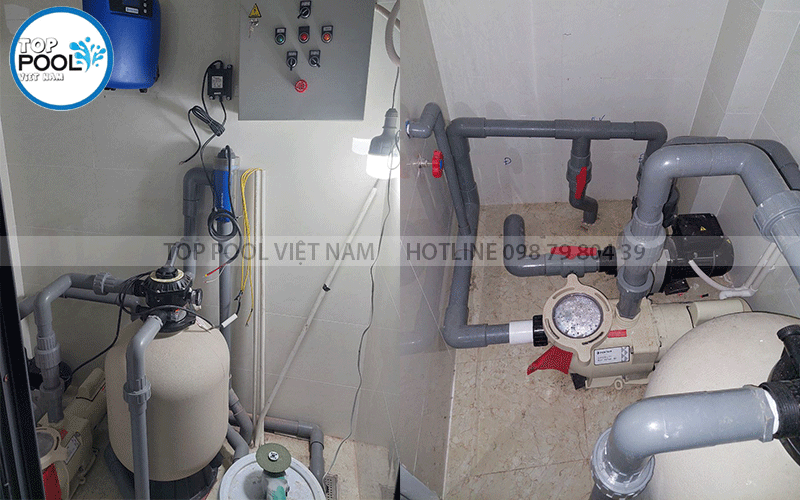 thiết bị hồ bơi Pentair