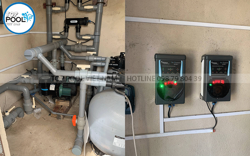 hệ thống lọc nước hồ bơi