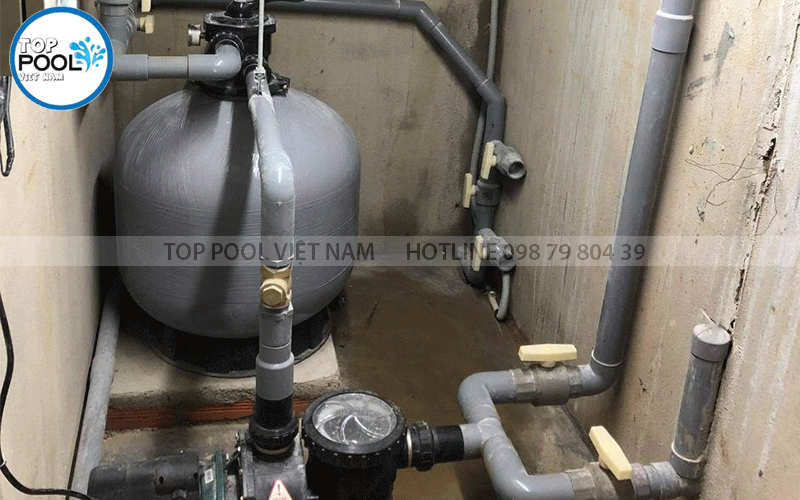 thiết bị lọc nước hồ bơi