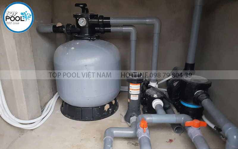 thiết bị lọc nước hồ bơi gia đình bình thuận