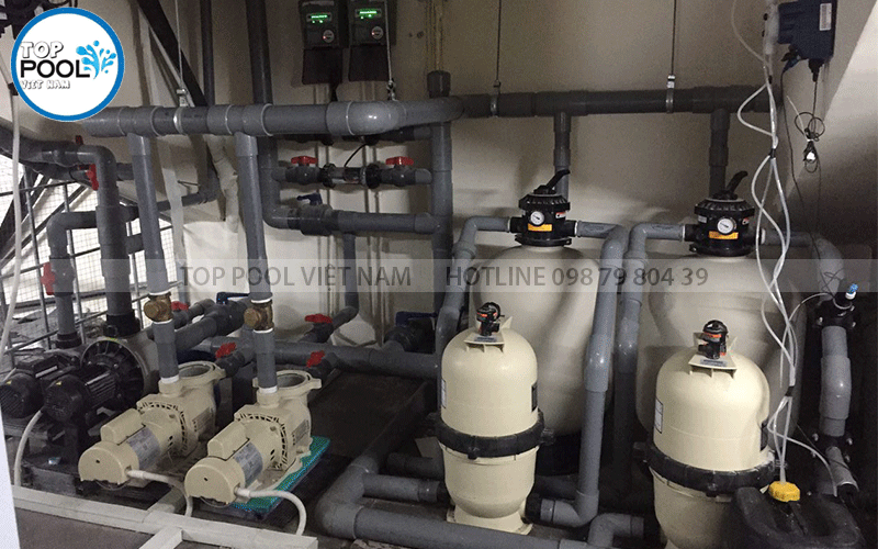thiết bị lọc nước hồ bơi pentair