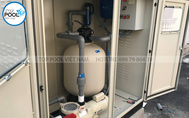 thiết bị lọc nước hồ bơi pentair