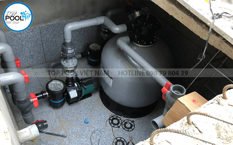 thiết bị lọc nước hồ bơi