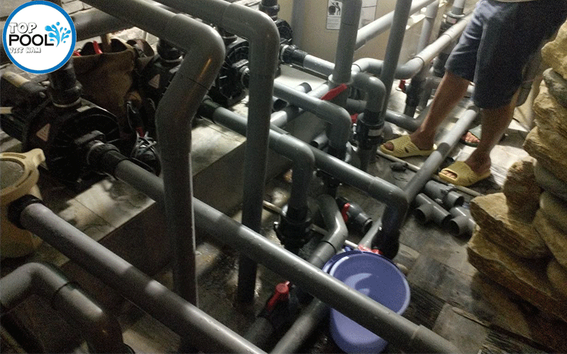 phòng máy hồ jacuzzi