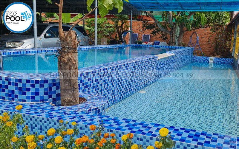 thiết kế bể bơi gia đình