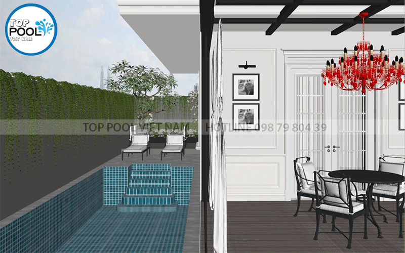 thiết kế hồ bơi
