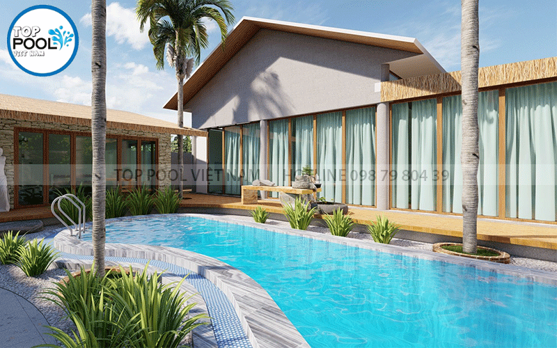 thiết kế hồ bơi biệt thự