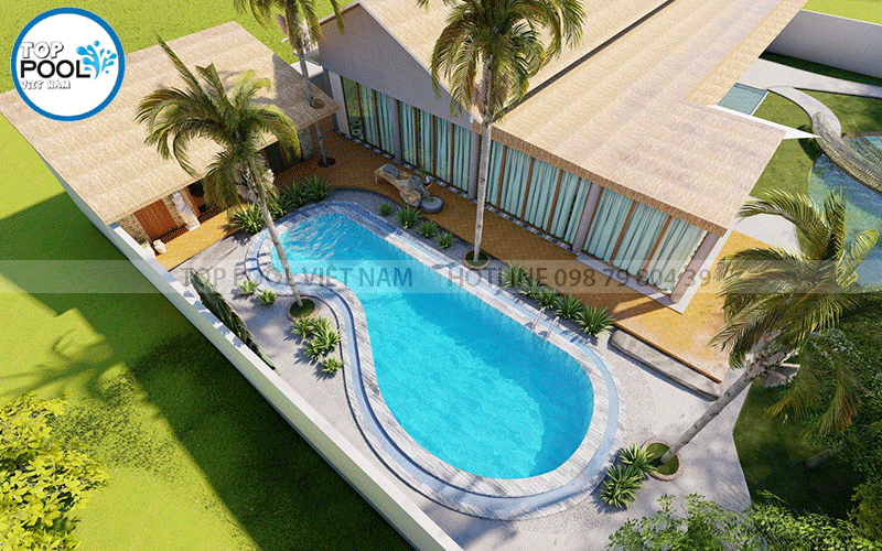 thiết kế hồ bơi gia đình