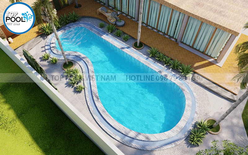 thiết kế hồ bơi gia đình tại cần thơ