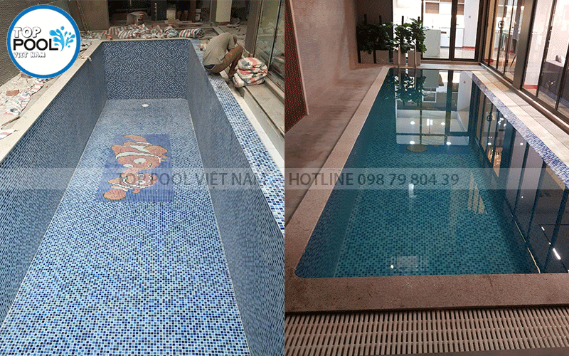 thiết kế hồ bơi gia đình tại đồng nai