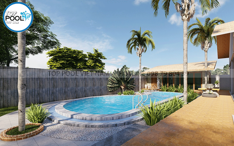 thiết kế hồ bơi homestay