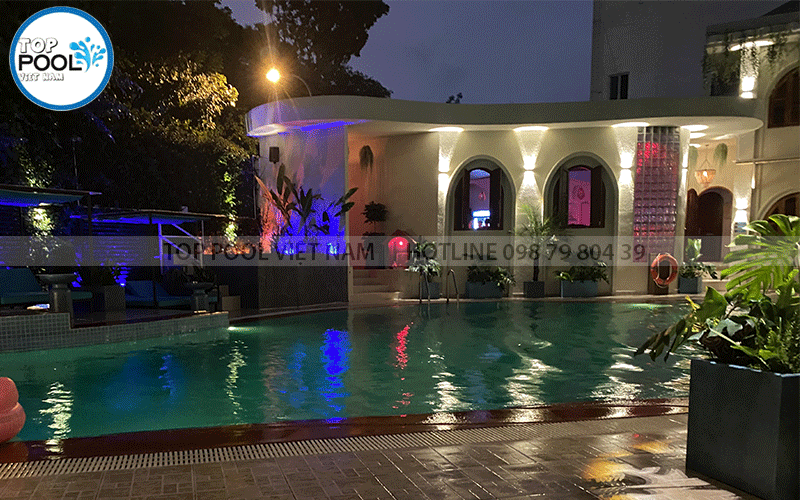 thiết kế hồ bơi kinh doanh tại bạc liêu