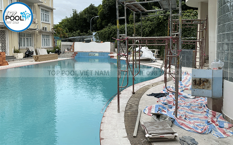 thiết kế hồ bơi kinh doanh tại bến tre