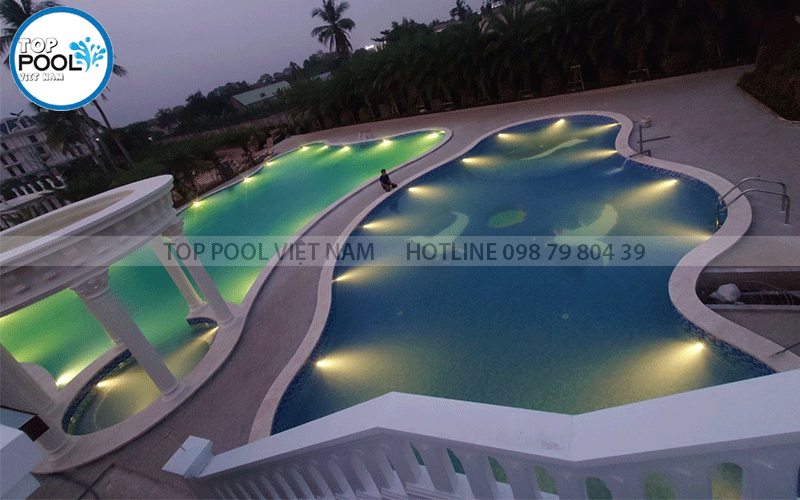 thiết kế thi công bể bơi