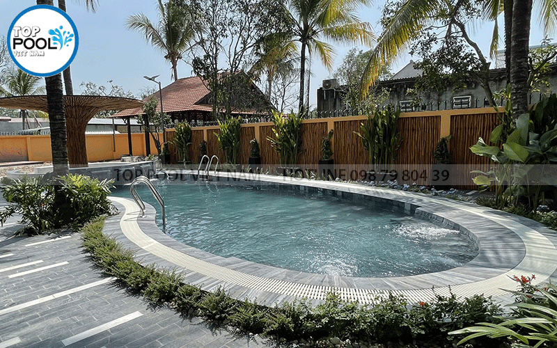thiết kế thi công hồ bơi tại Long An