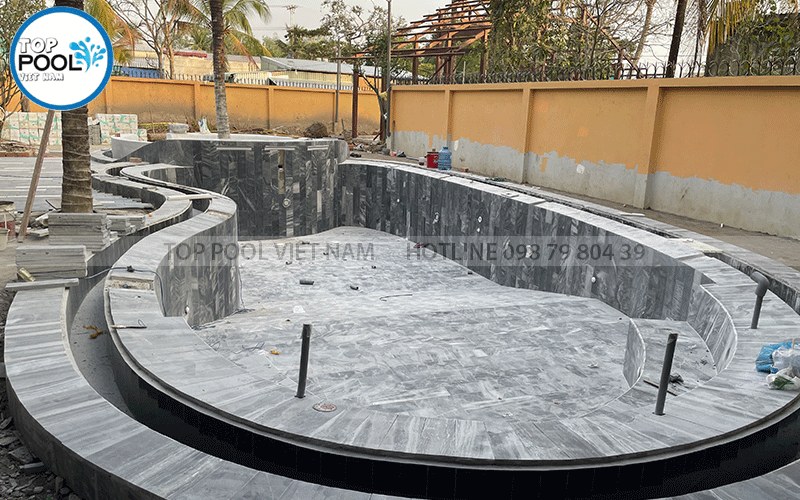 thiết kế thi công hồ bơi tại Tiền Giang