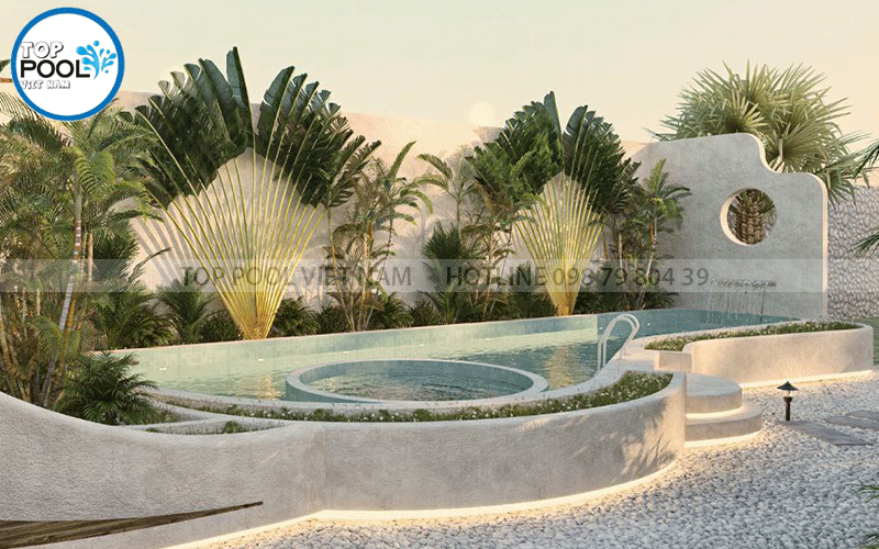 thiết kế xây dựng bể bơi gia đình