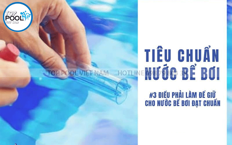 Tiêu chuẩn xử lý nước hồ bơi