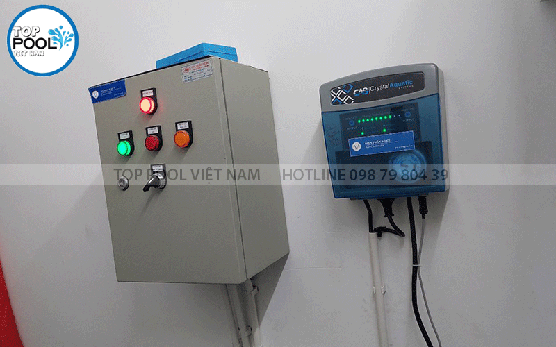 tủ điện điều khiển thiết bị hồ bơi