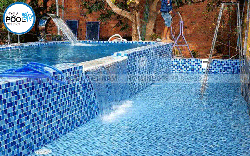 xây bể bơi gia đình