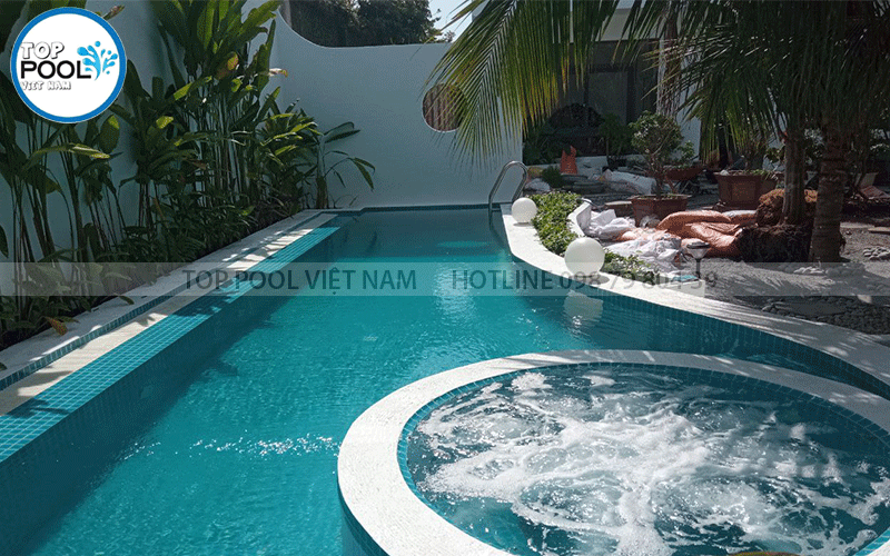 xây dựng bể bơi gia đình tại Bình Dương