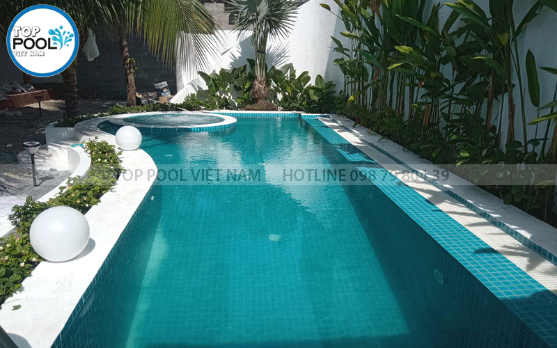 xây dựng bể bơi gia đình tại Đồng Nai