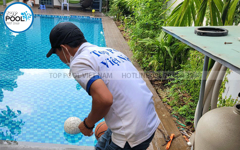 xây dựng bể bơi gia đình