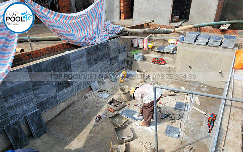 xây dựng bể bơi tại long an