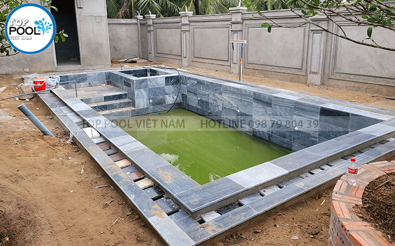 xây dựng bể bơi tại Bến Tre