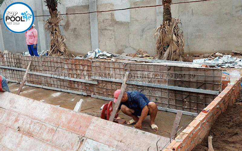 xây dựng bể bơi trẻ em