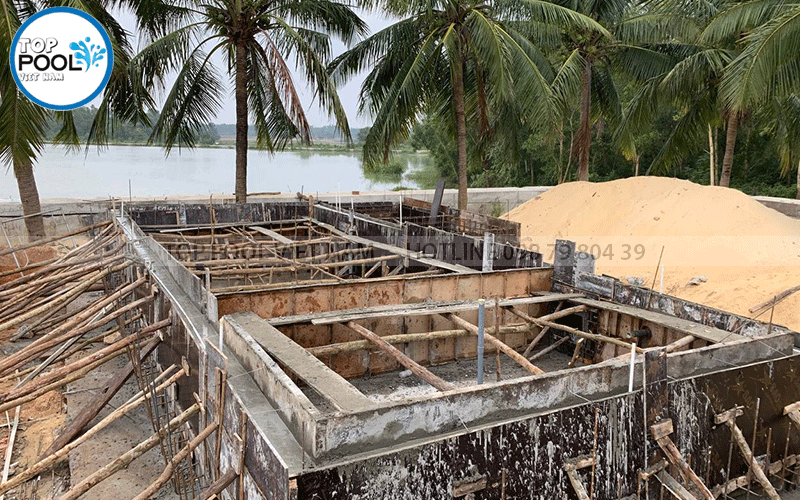 xây dựng hồ bơi biệt thự