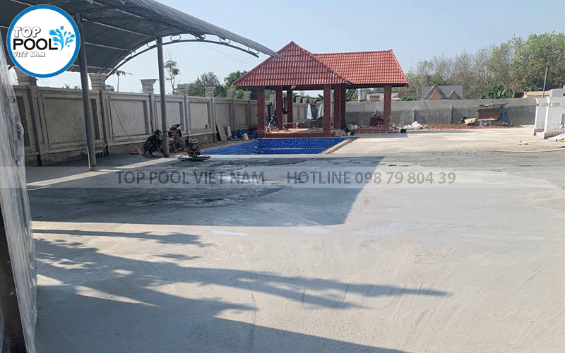 xây dựng hồ bơi biệt thự