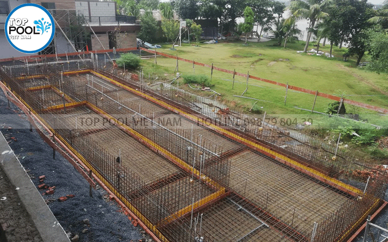 xây dựng hồ bơi biệt thự