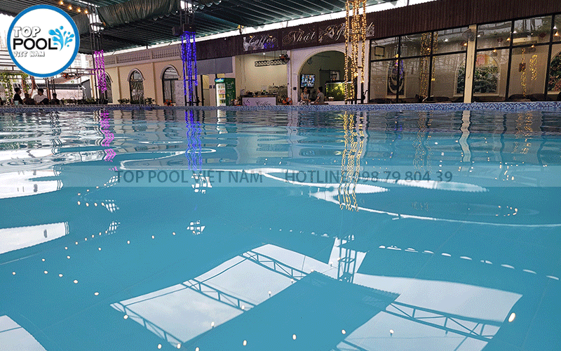 xây dựng hồ bơi cộng tại Bạc Liêu