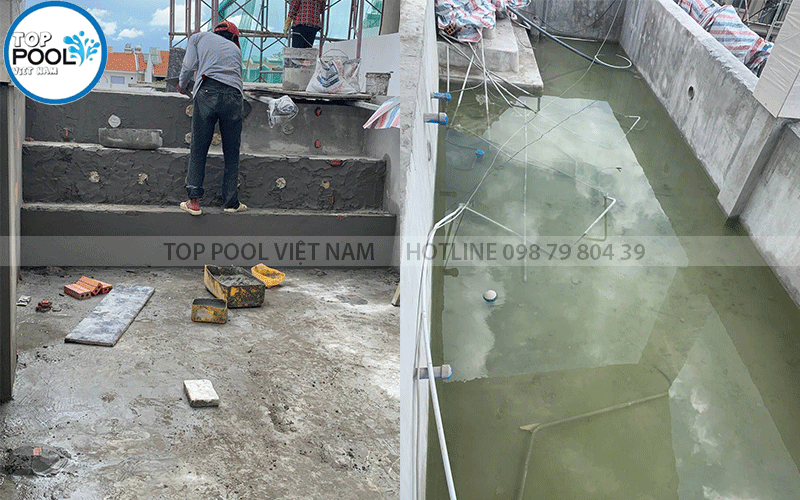 xây dựng hồ bơi đẹp