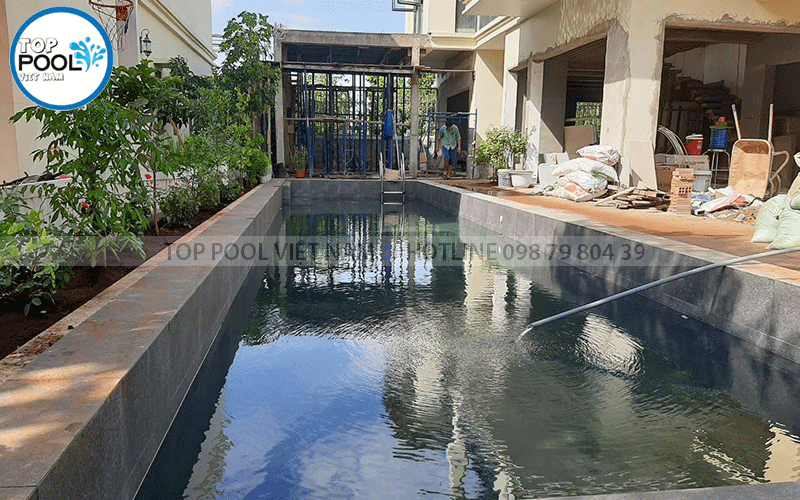 xây dựng hồ bơi gia đình