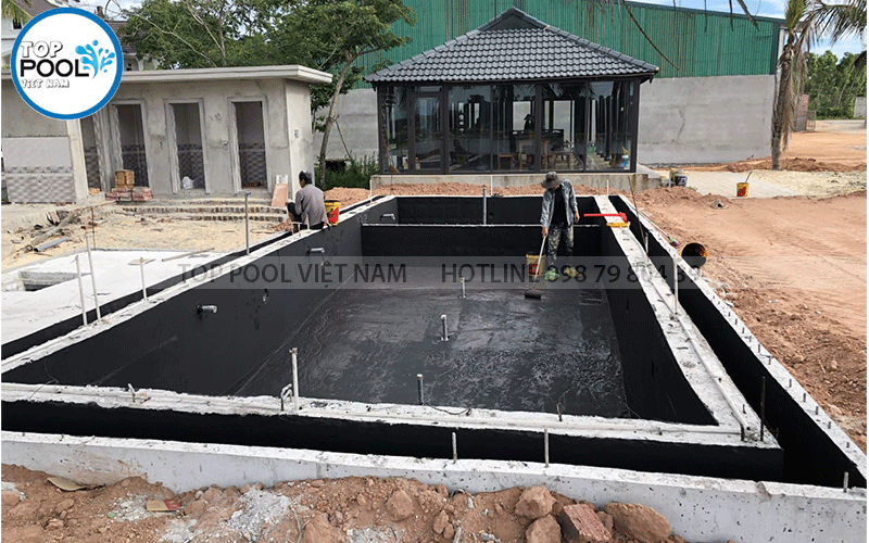 xây dựng hồ bơi gia đình