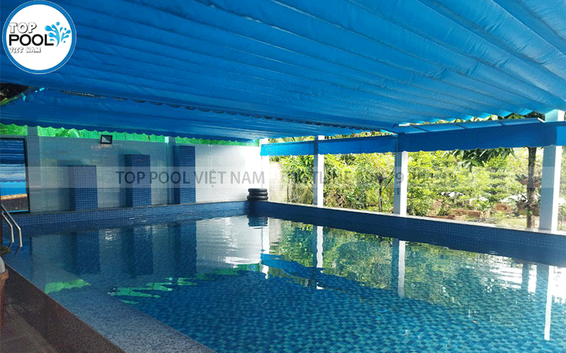 xây dựng hồ bơi gia đình tại Bến Tre