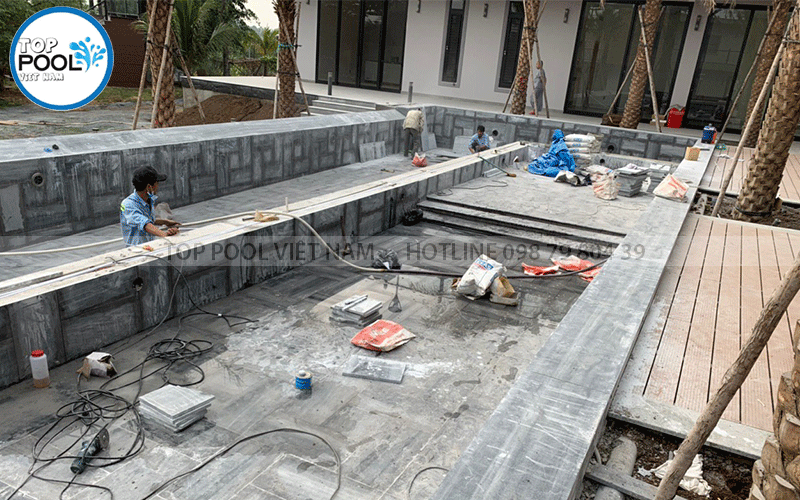 xây dựng hồ bơi gia đình