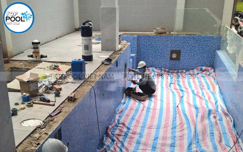 xây dựng hồ bơi gia đình