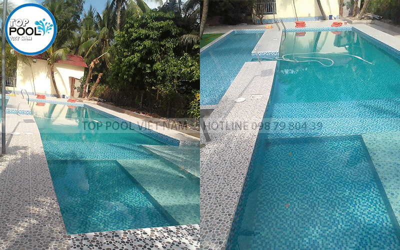 xây dựng hồ bơi gia đình tại bến tre