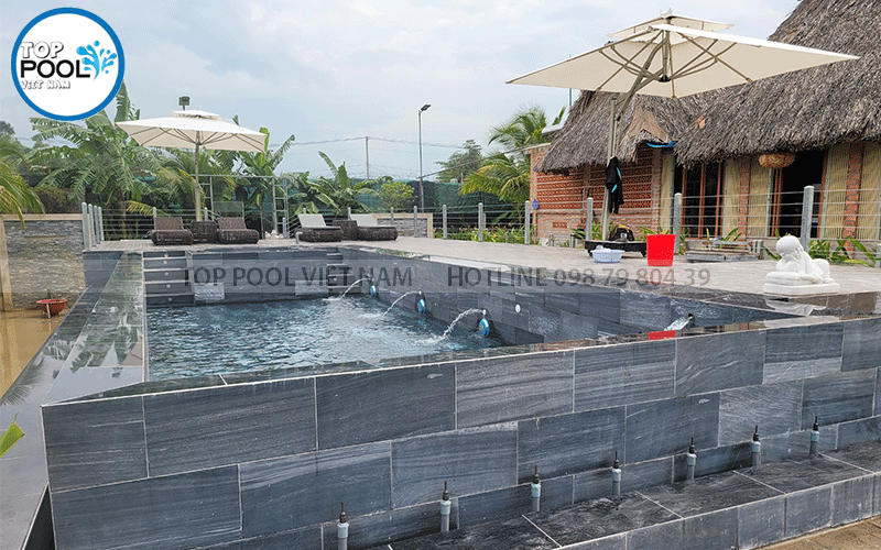 thiết kế hồ bơi gia đình