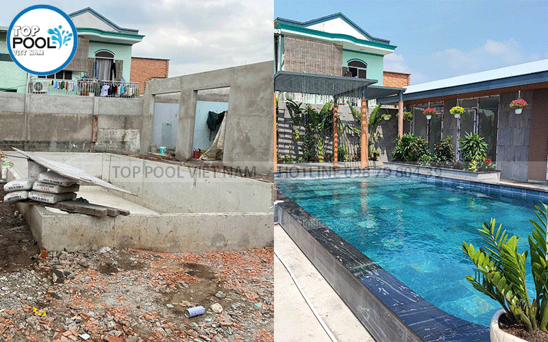 xây dựng hồ bơi gia đình