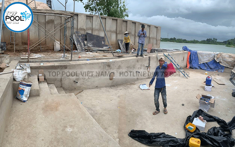 xây dựng hồ bơi giá rẻ tại củ chi