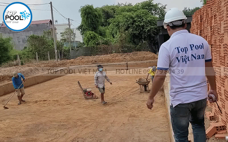 xây dựng hồ bơi kinh doanh