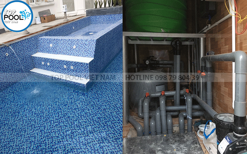 xây dựng hồ bơi Ninh Kiều