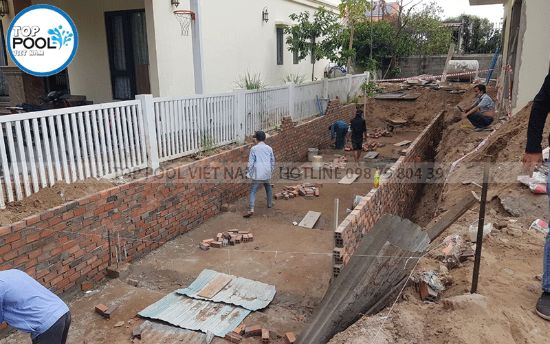 xây dựng hồ bơi quận 12