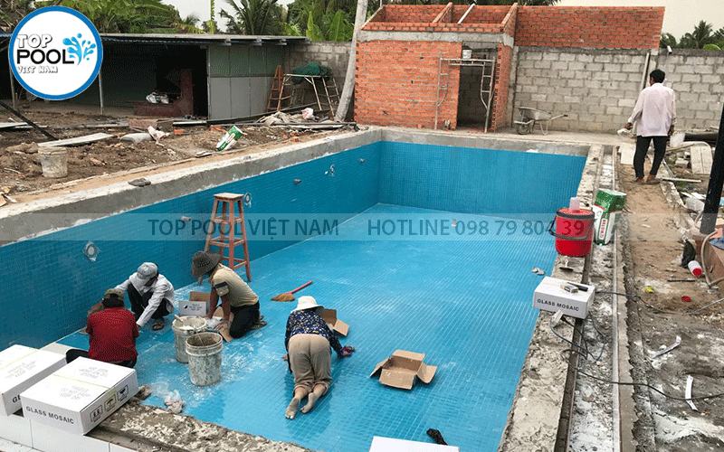 xây dựng hồ bơi gia đình