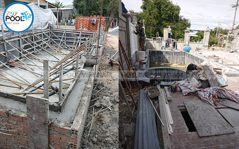 Xây dựng hồ bơi tại Bình Dương